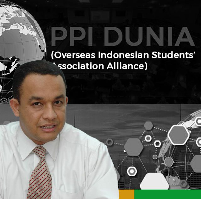 Anies baswedan diundang untuk menghadiri forum yang diselenggarakan oleh Overseas Indonesian Student Association Alliance