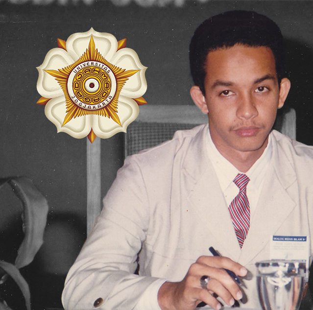 Anies Baswedan diterima masuk di Fakultas Ekonomi, Universitas Gadjah Mada, Yogyakarta