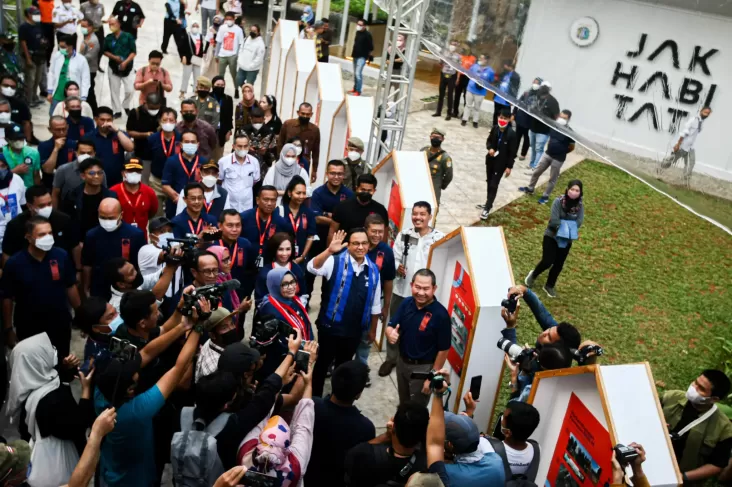 program anies baswedan membangun Taman Literasi Martha Christina Tiahahu